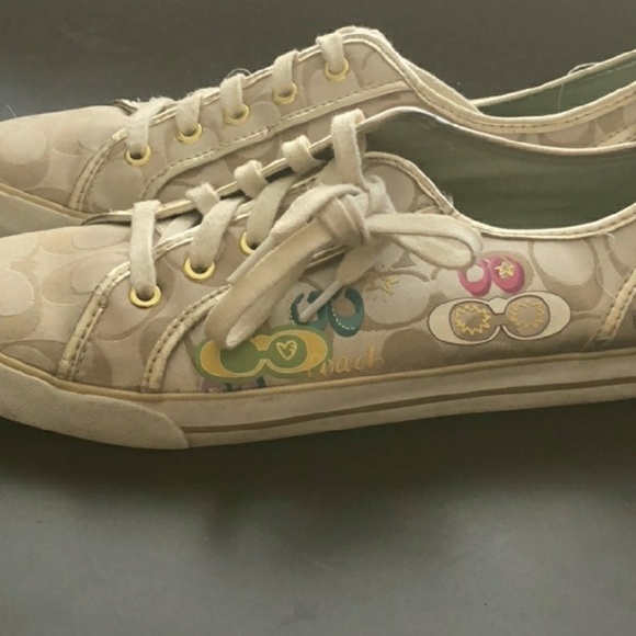Coach Metallic Sneakers - Picture 7 of 8